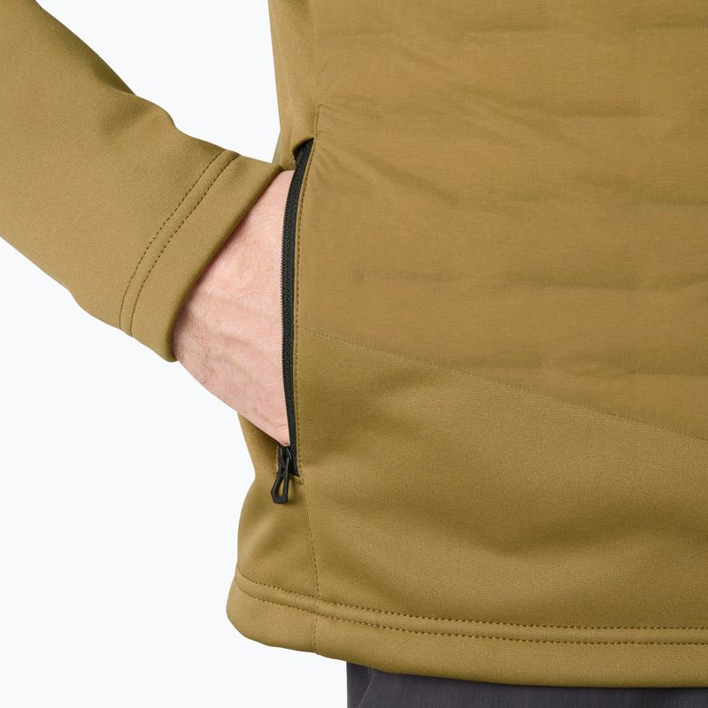 Geacă hibrid pentru bărbați Helly Hansen HP Hybrid Stretch Insulator sepia 4
