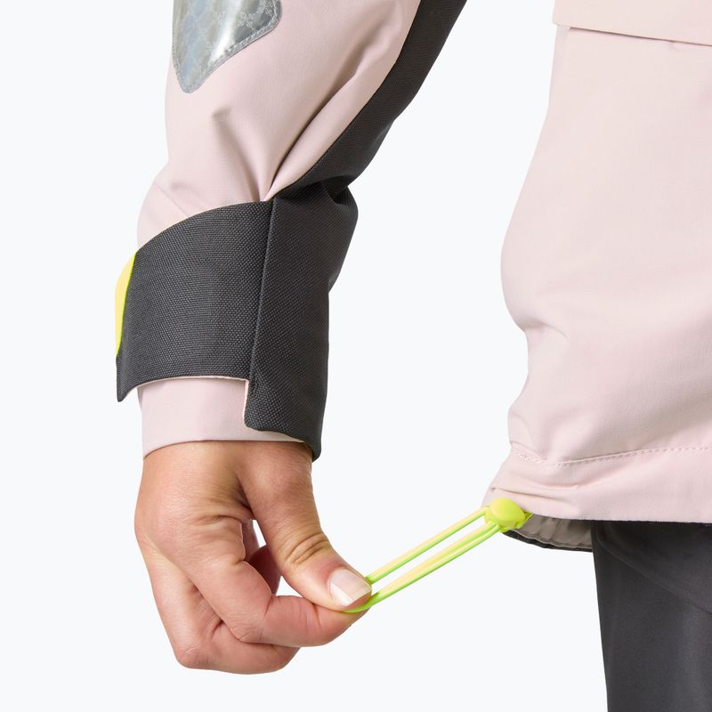 Geacă de navigație pentru femei Helly Hansen Skagen Offshore pinkshake 9