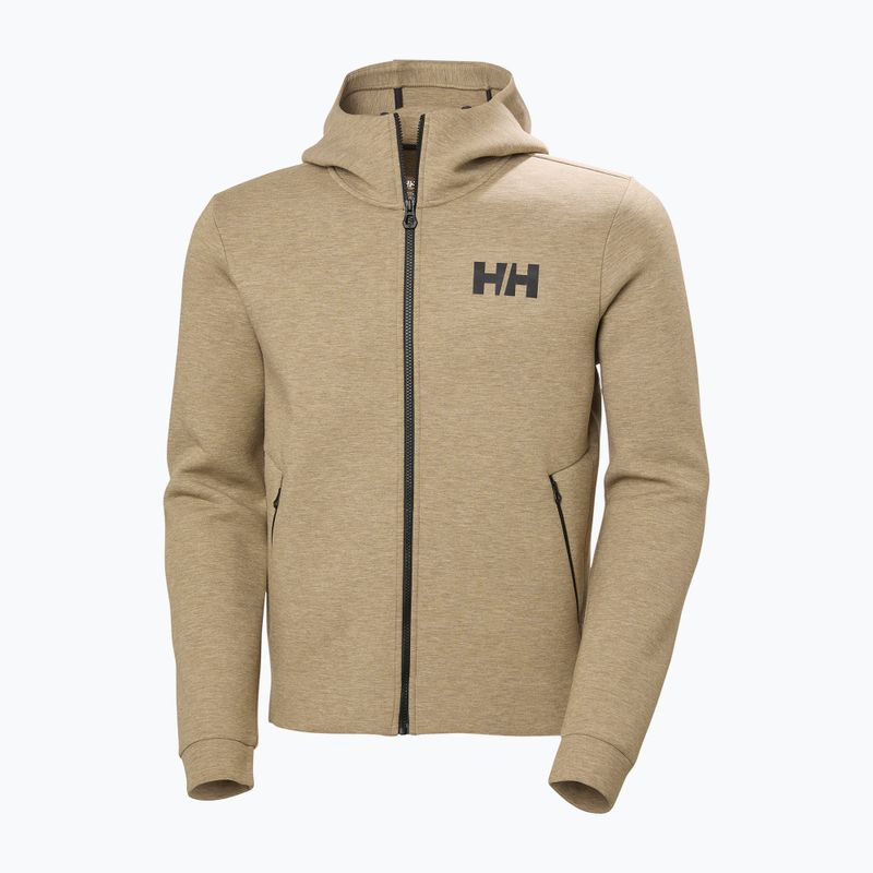 Bluză de navigație pentru bărbați Helly Hansen HP Ocean Full Zip 2.0 sepia melange 5