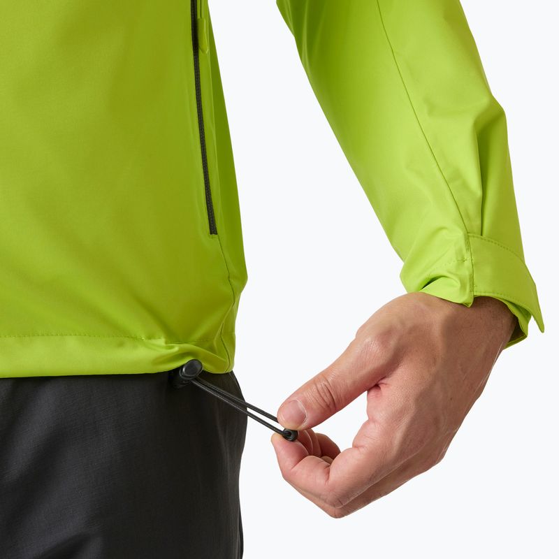 Geacă de navigație pentru bărbați Helly Hansen Crew Hooded Midlayer 2 luminous green 8