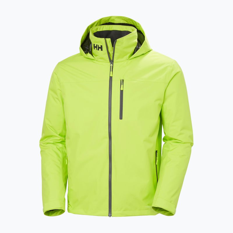 Geacă de navigație pentru bărbați Helly Hansen Crew Hooded Midlayer 2 luminous green 9