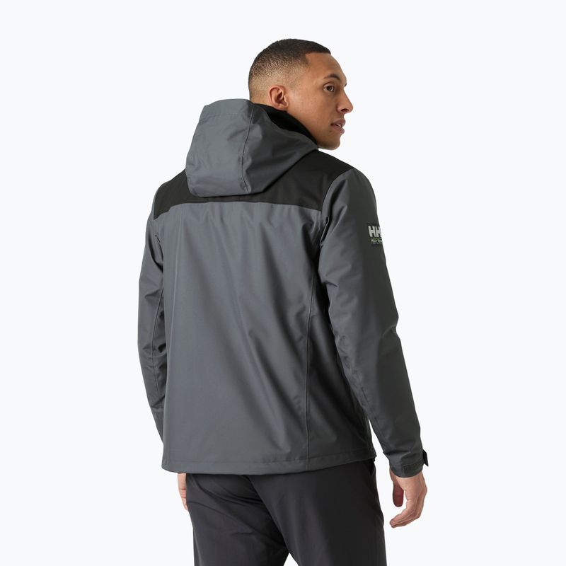 Geacă de navigație pentru bărbați Helly Hansen Crew Hooded Midlayer 2 thunder grey 2