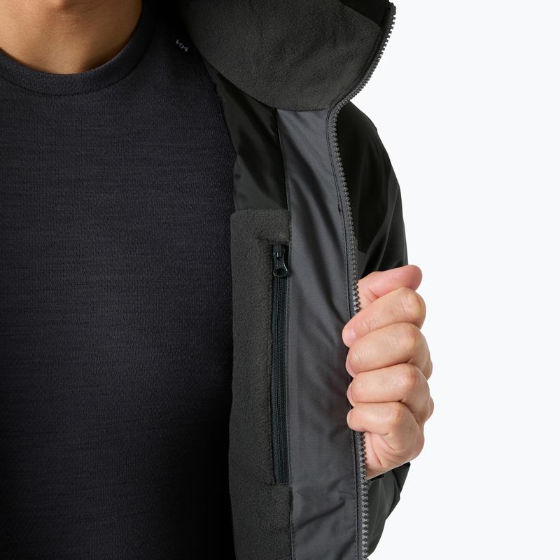 Geacă de navigație pentru bărbați Helly Hansen Crew Hooded Midlayer 2 thunder grey 5