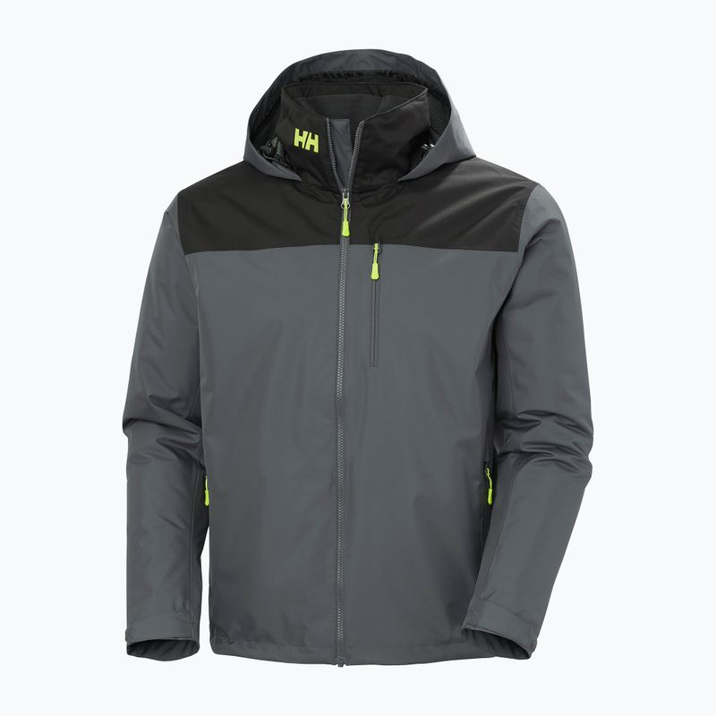 Geacă de navigație pentru bărbați Helly Hansen Crew Hooded Midlayer 2 thunder grey 9
