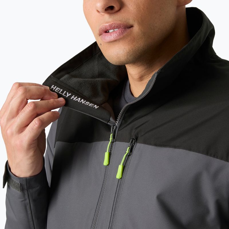 Geacă de navigație pentru bărbați Helly Hansen Crew Midlayer 2 thunder grey 3