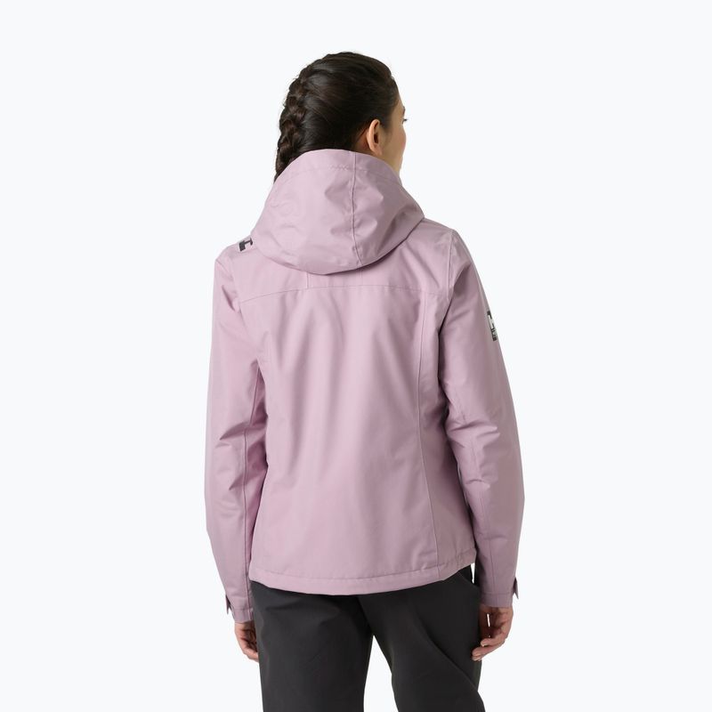 Geacă de navigație pentru femei Helly Hansen Crew Hooded Midlayer 2.0 purple play 2