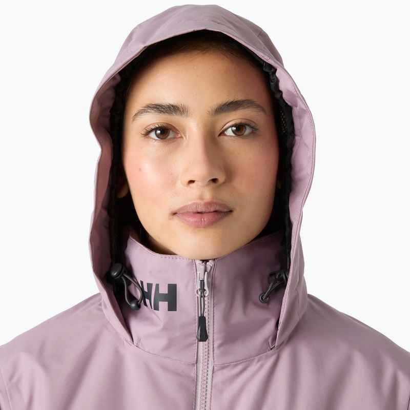 Geacă de navigație pentru femei Helly Hansen Crew Hooded Midlayer 2.0 purple play 3