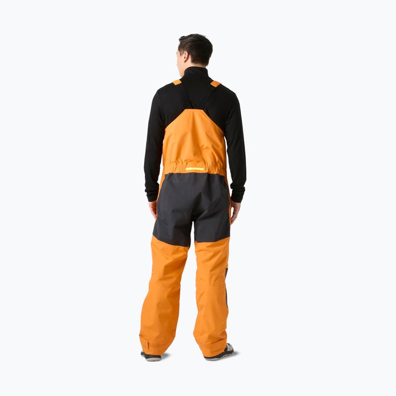 Pantaloni de navigație pentru bărbați Helly Hansen Pier 4.0 Bib ignite orange 2
