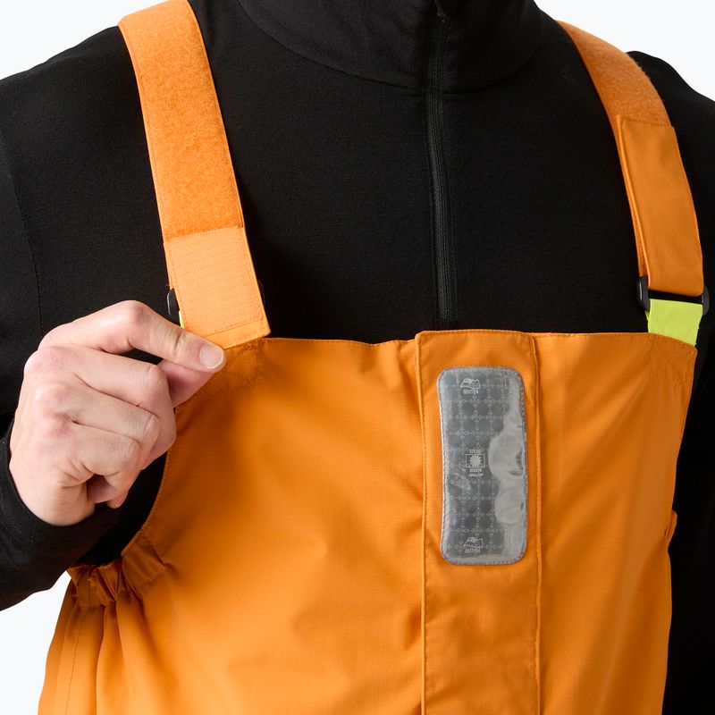 Pantaloni de navigație pentru bărbați Helly Hansen Pier 4.0 Bib ignite orange 3