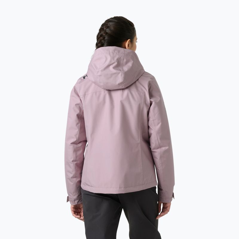 Geacă de navigație pentru femei Helly Hansen Crew Hooded Pile purple clay 2