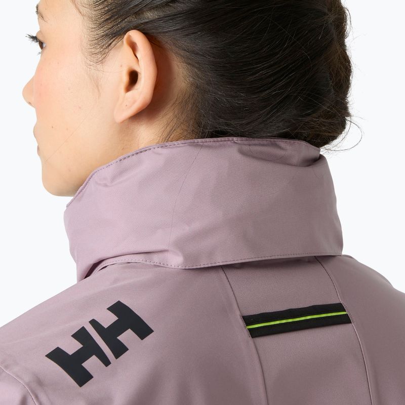 Geacă de navigație pentru femei Helly Hansen Crew Hooded Pile purple clay 4