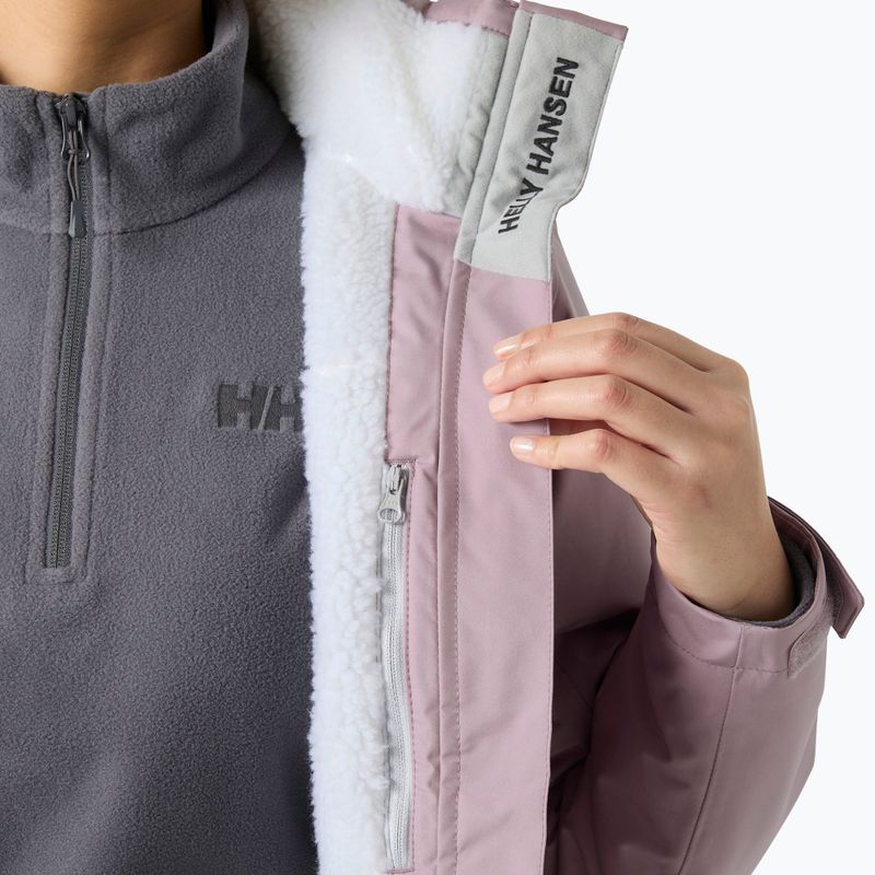 Geacă de navigație pentru femei Helly Hansen Crew Hooded Pile purple clay 5