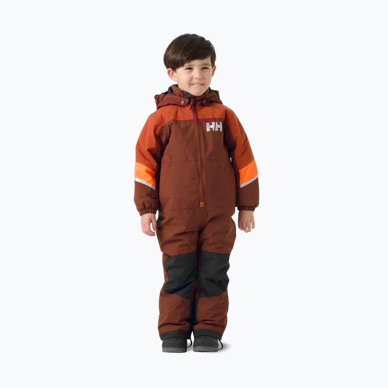 Combinezon de schi pentru copii Helly Hansen Rider 3.0 Ins iron oxide 3