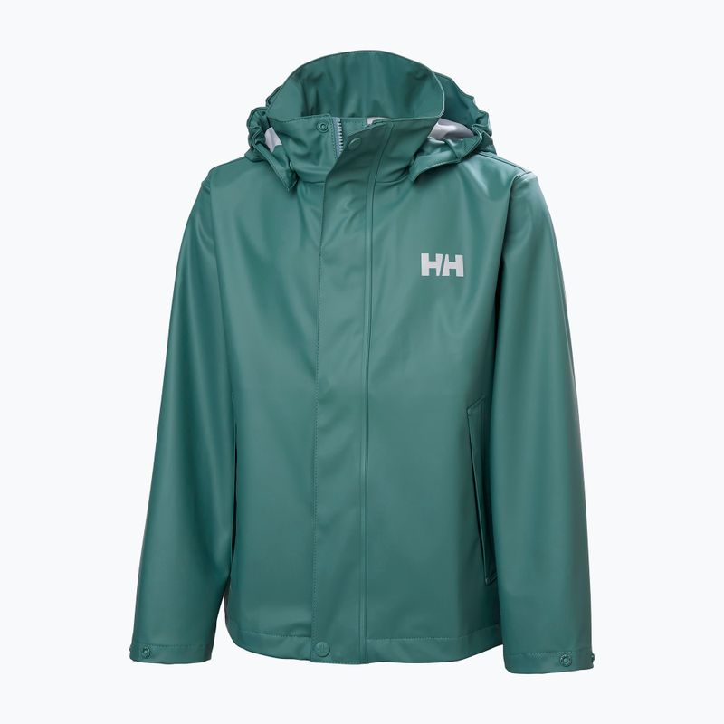 Geacă de navigație pentru copii Helly Hansen Moss opal green 5
