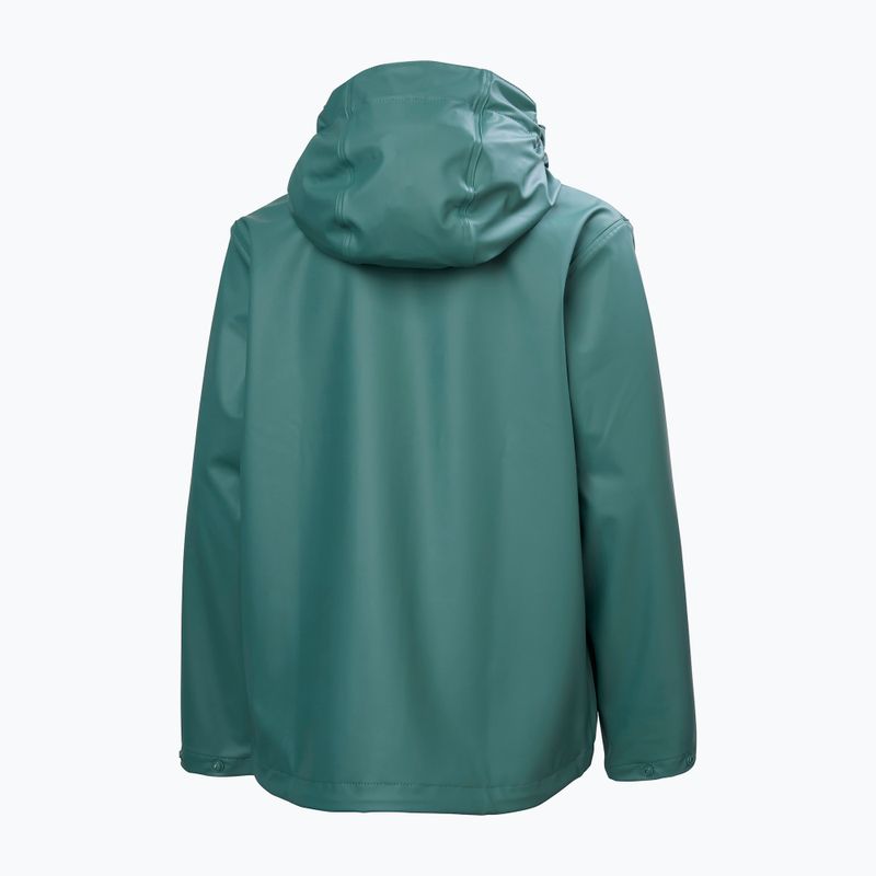 Geacă de navigație pentru copii Helly Hansen Moss opal green 6