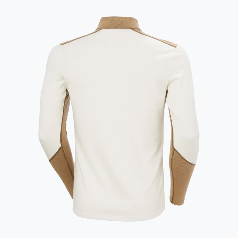 Bluză termoactivă pentru bărbați Helly Hansen Lifa Merino Midweight 1/2 Zip snow monogram aop 6