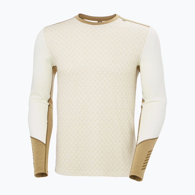 Bluză termoactivă pentru bărbați Helly Hansen Lifa Merino Midweight Crew snow monogram aop 5