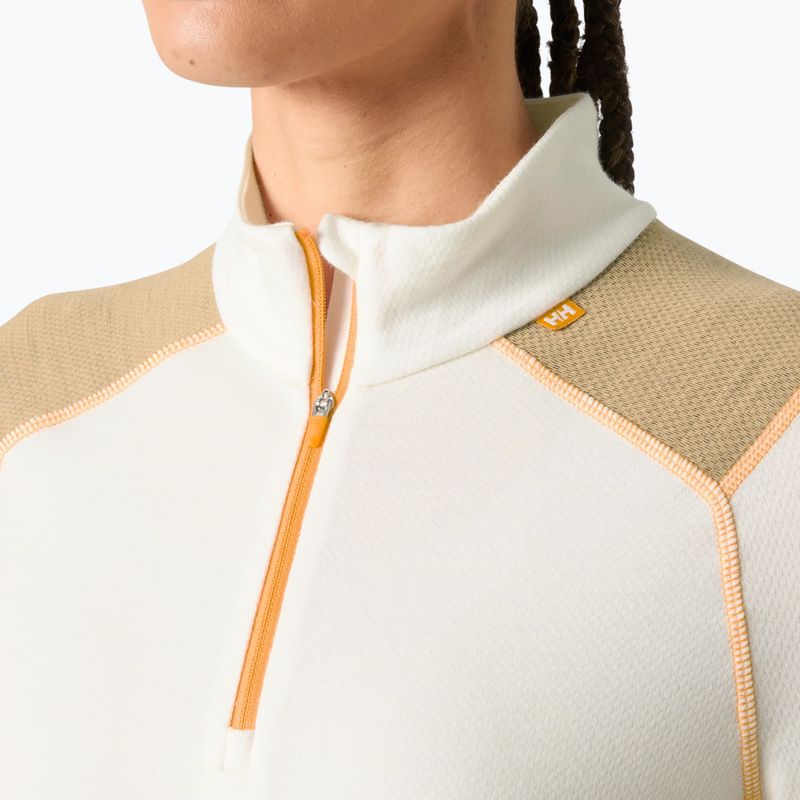 Bluză termoactivă pentru femei Helly Hansen Lifa Merino Midweight 1/2 Zip snow 3
