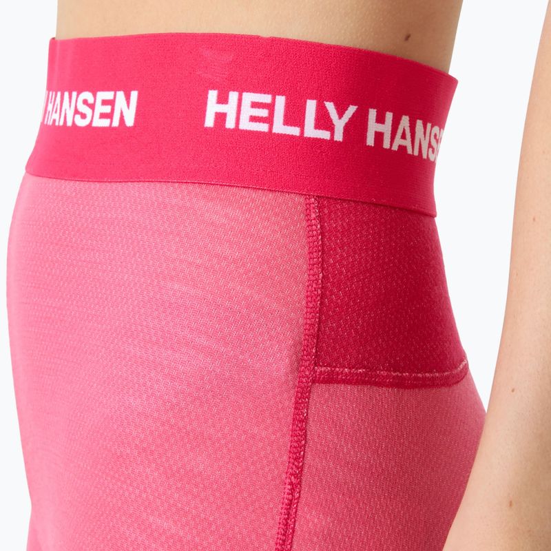 Pantaloni termoactivi pentru femei Helly Hansen Lifa Merino Midweight hot pink 3