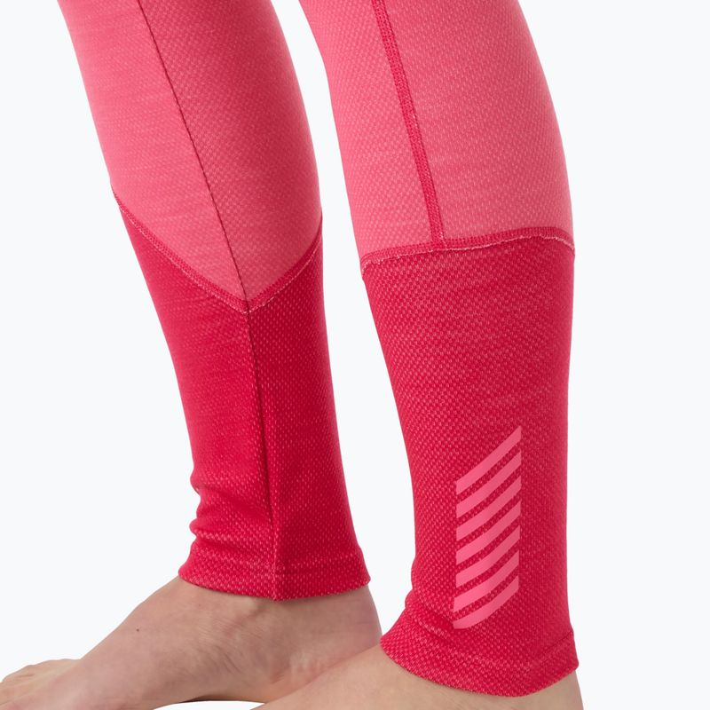 Pantaloni termoactivi pentru femei Helly Hansen Lifa Merino Midweight hot pink 4