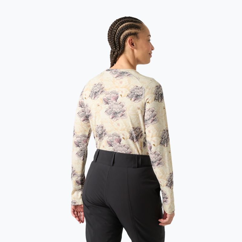 Bluză termoactivă pentru femei Helly Hansen Lifa Active purple clay sakura aop 2