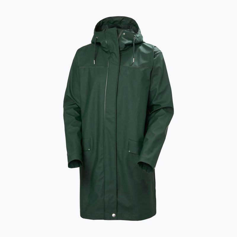 Pardesiu de ploaie pentru femei Helly Hansen Moss Rain Coat dark jungle 6