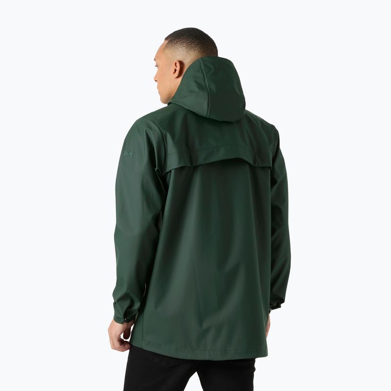 Geacă de ploaie pentru bărbați Helly Hansen Moss Rain Coat dark jungle 2