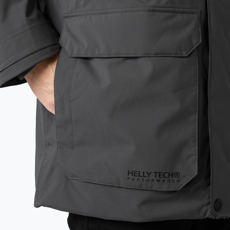 Geacă de iarnă pentru bărbați Helly Hansen Reine Parka thunder grey 6