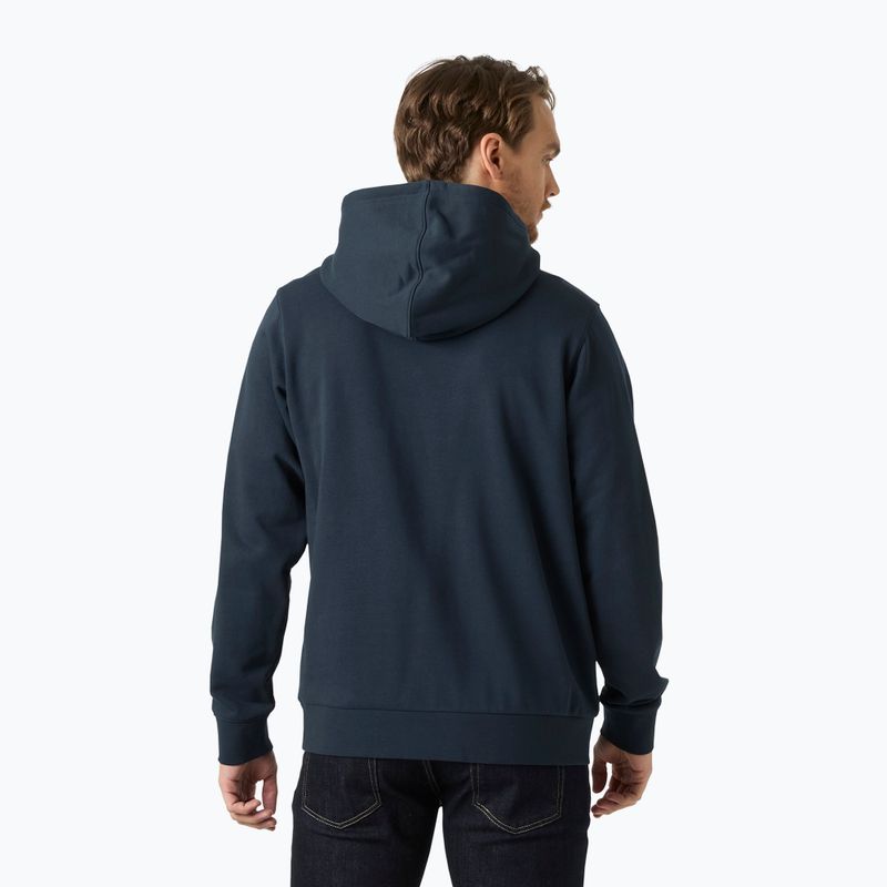 Bluză pentru bărbați Helly Hansen HH Logo Hoodie navy 2