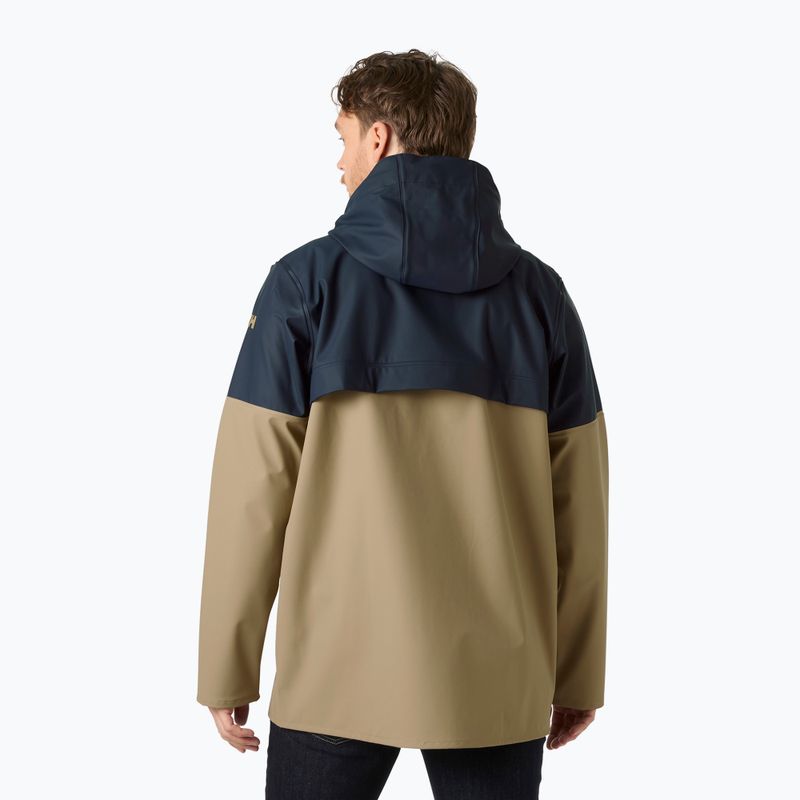 Geacă de navigație pentru bărbați Helly Hansen Moss Block Coat pebble 2
