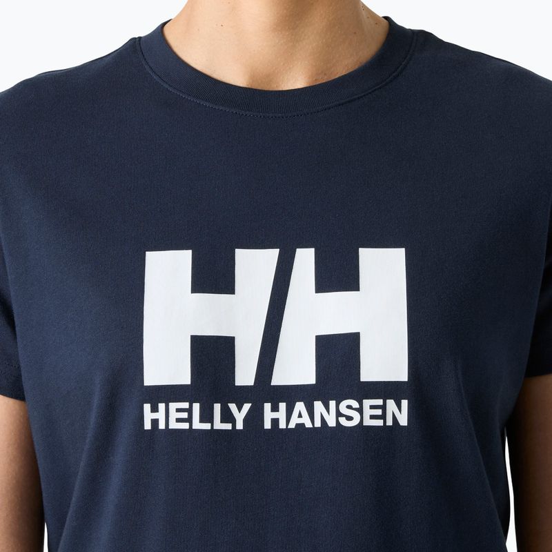Tricou pentru femei Helly Hansen Logo 3.0 SS navy 3
