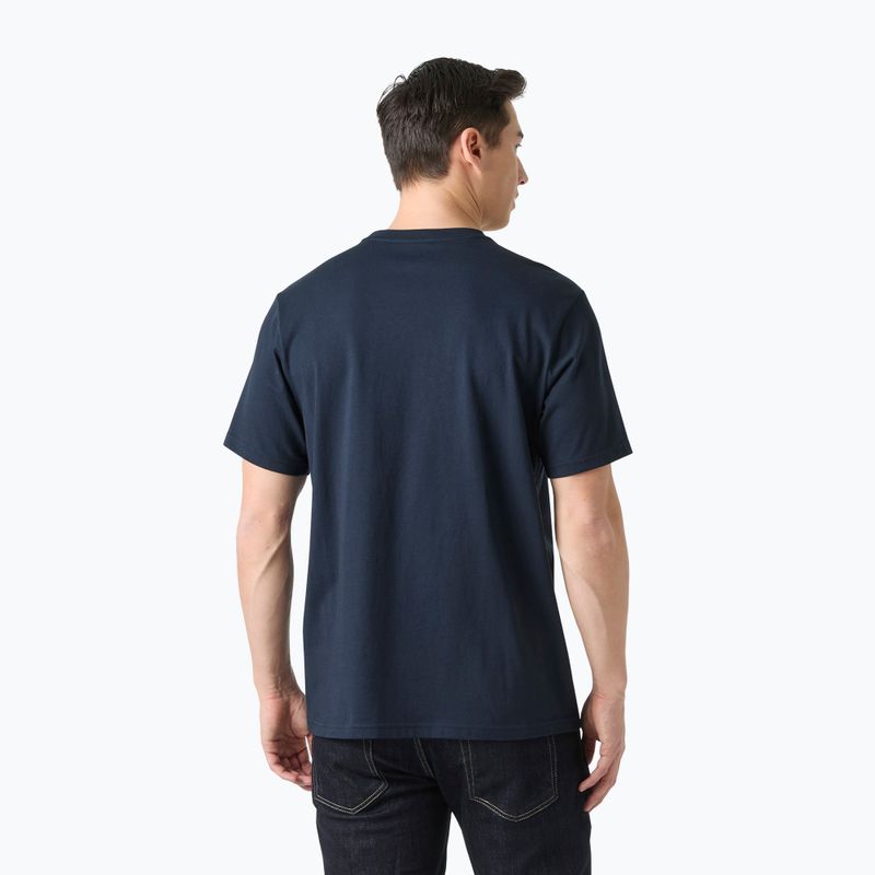 Tricou pentru bărbați Helly Hansen Logo 3.0 SS navy 2