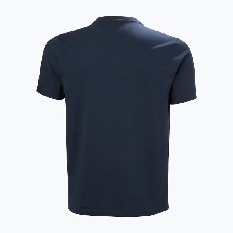 Tricou pentru bărbați Helly Hansen Logo 3.0 SS navy 5