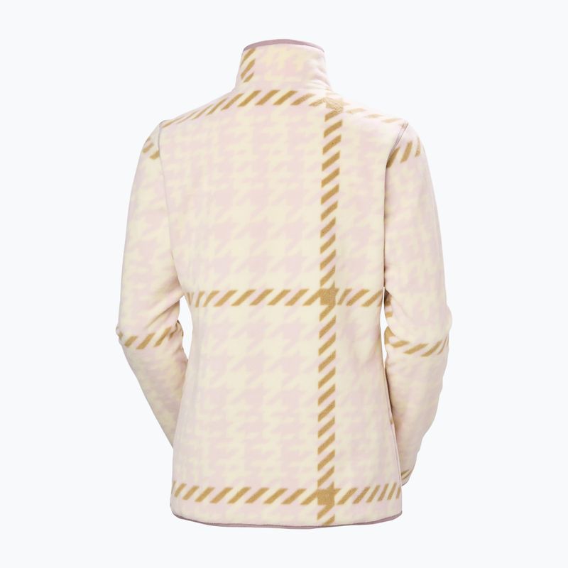 Bluză fleece pentru femei Helly Hansen Maridalen Printed Fleece pink shake broxburn plaid 6