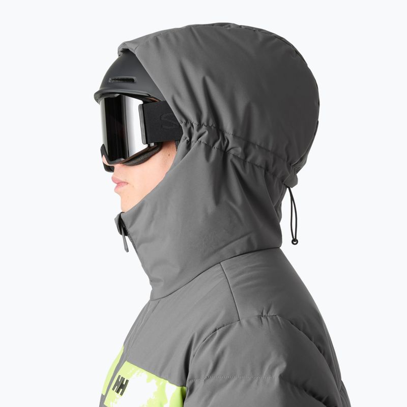 Geacă de schi pentru bărbați Helly Hansen Bossanova Puffy thunder grey 3