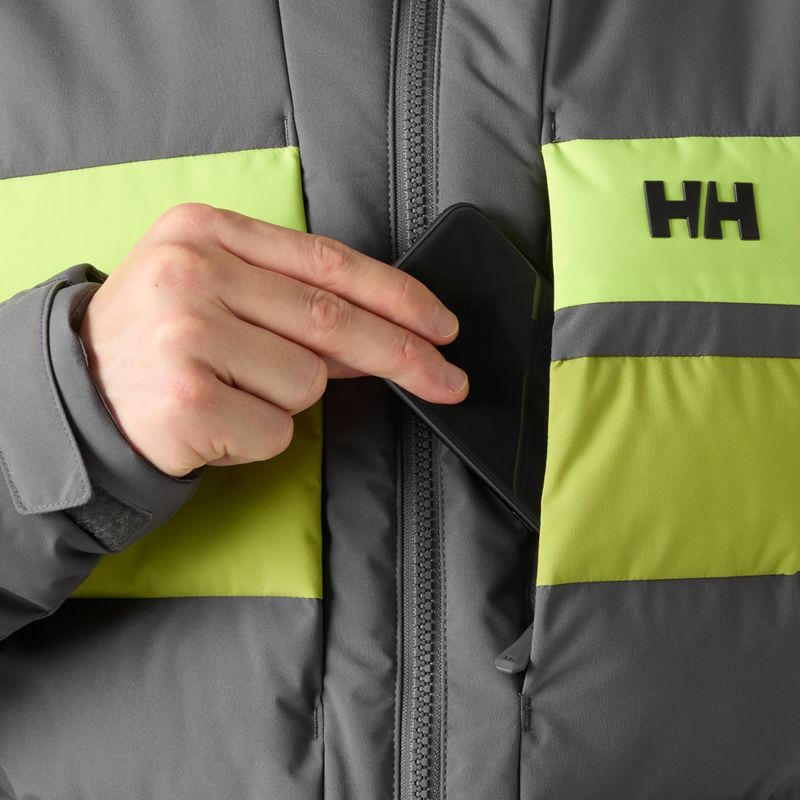 Geacă de schi pentru bărbați Helly Hansen Bossanova Puffy thunder grey 5