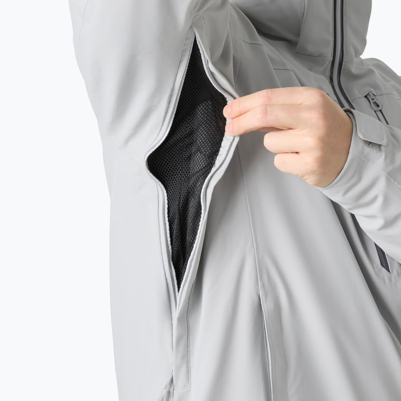 Geacă de schi pentru bărbați Helly Hansen Alpha Lifaloft grey fog 5