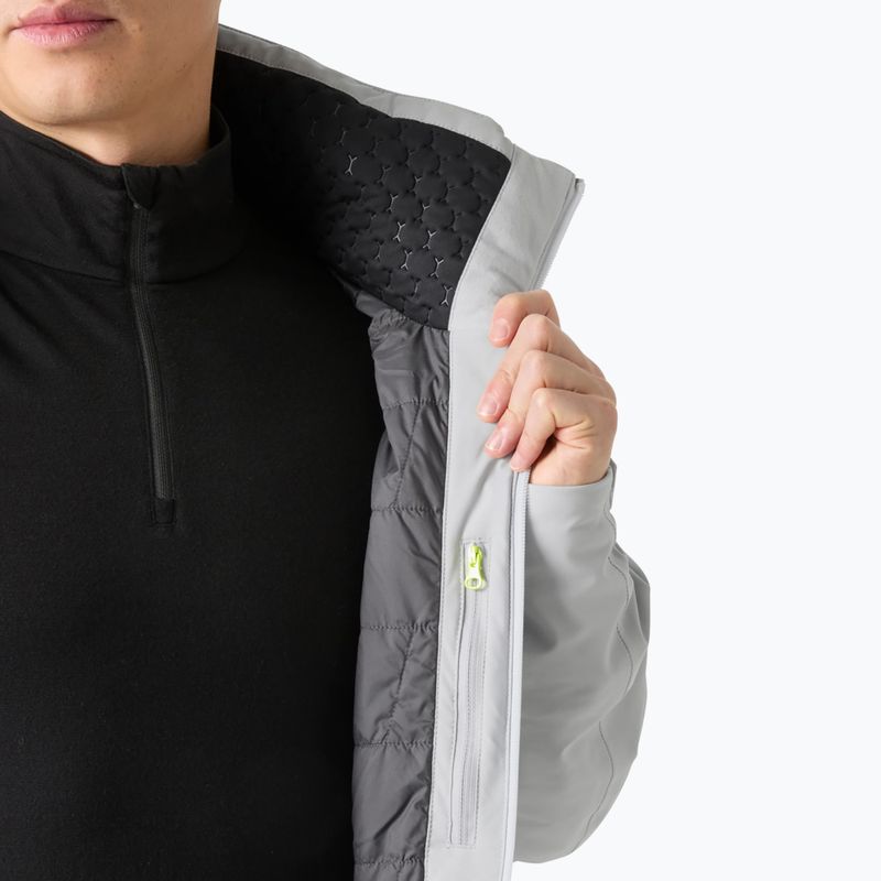 Geacă de schi pentru bărbați Helly Hansen Alpha Lifaloft grey fog 7