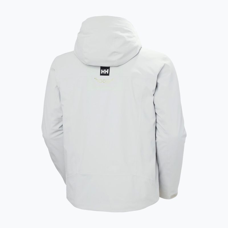 Geacă de schi pentru bărbați Helly Hansen Alpha Lifaloft grey fog 10