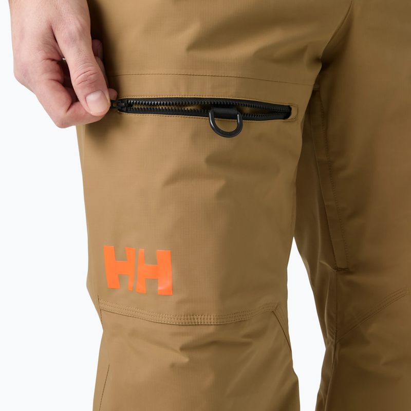 Pantaloni de schi pentru bărbați Helly Hansen Sogn Cargo elmwood 4