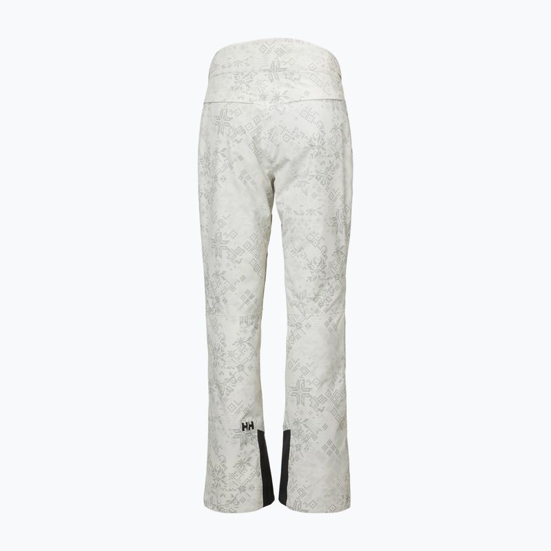 Pantaloni de schi pentru femei Helly Hansen Legendary Insulated cream new nordic aop 6