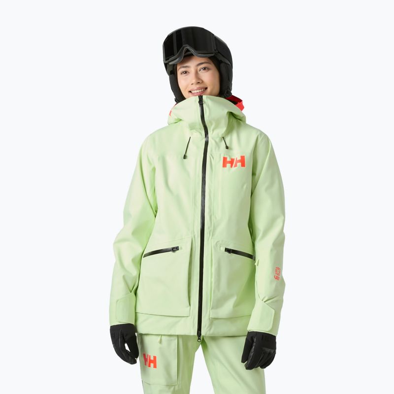 Geacă de schi pentru femei Helly Hansen Powderqueen 3.0 washed lime