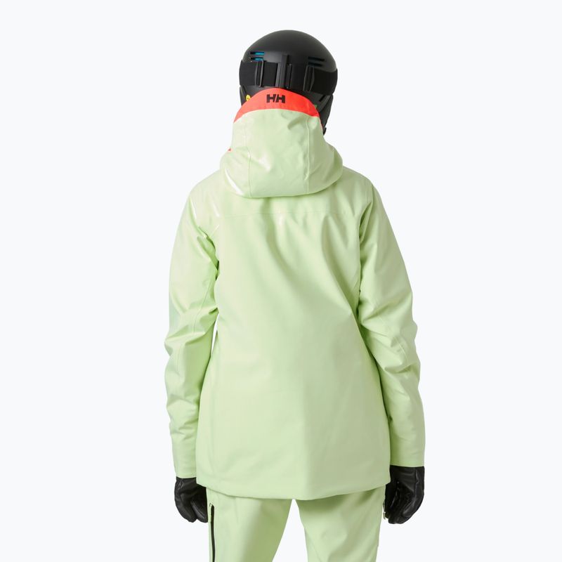 Geacă de schi pentru femei Helly Hansen Powderqueen 3.0 washed lime 2