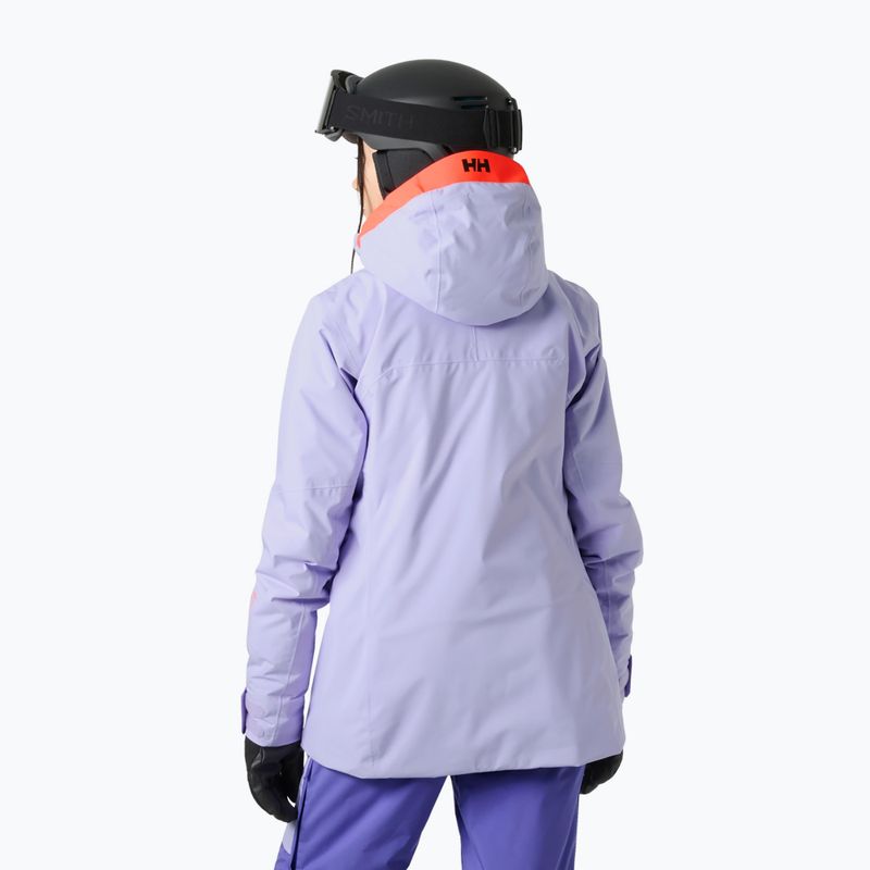 Geacă de schi pentru femei Helly Hansen Powshot bright lavender 2
