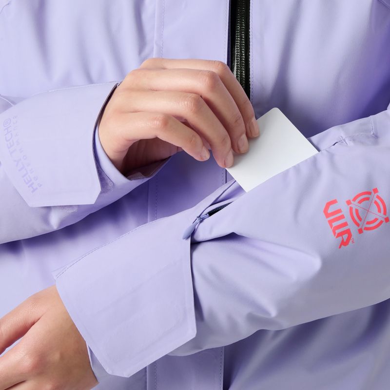 Geacă de schi pentru femei Helly Hansen Powshot bright lavender 7