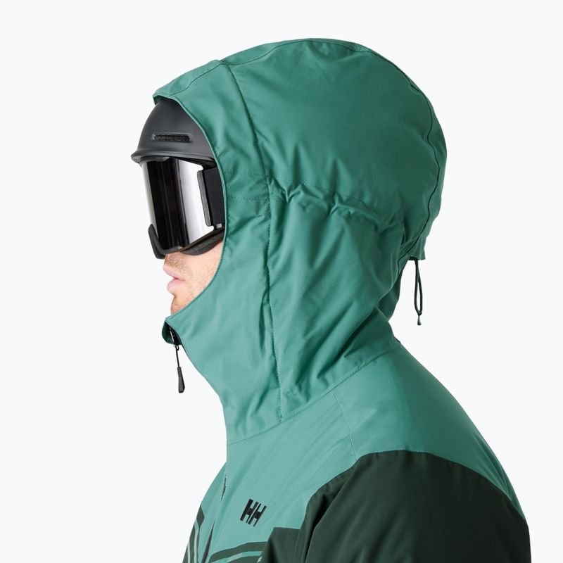Geacă de schi pentru bărbați Helly Hansen Alpine Inslated dark jungle 3