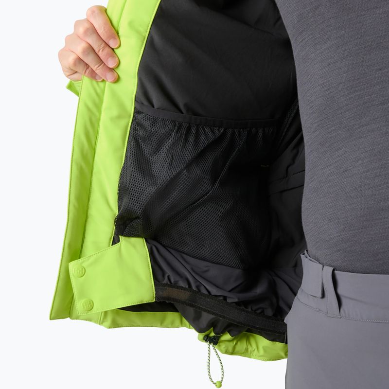 Geacă de schi pentru bărbați Helly Hansen Alpha 4.0 luminous green 8