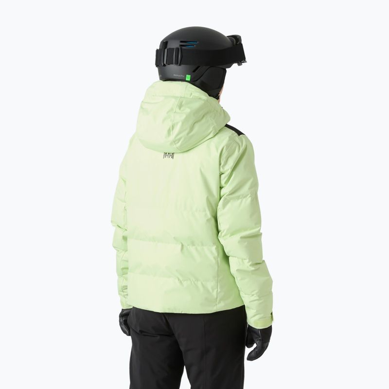 Geacă de schi pentru femei Helly Hansen Kvitfjell Race Puffy washed lime 2