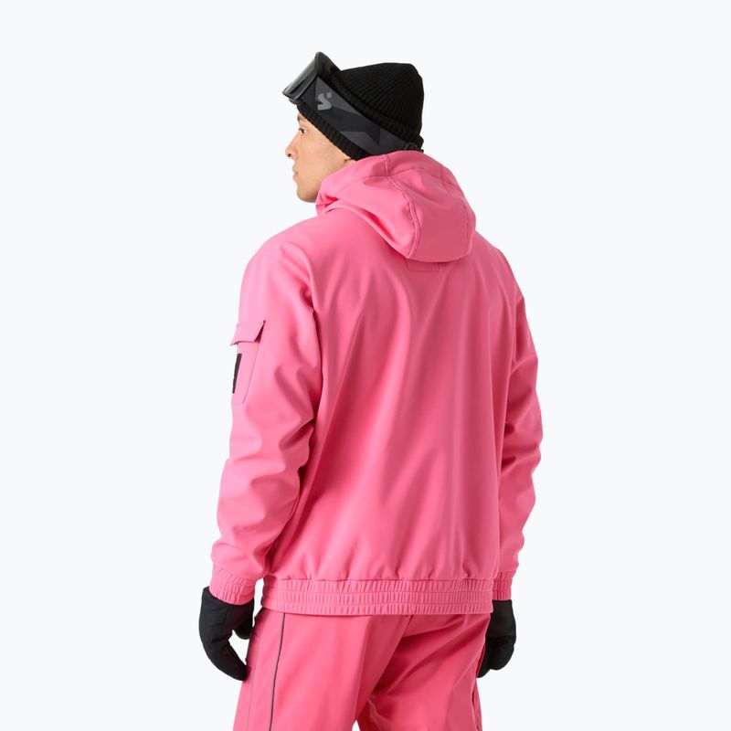 Geacă de schi Helly Hansen Ullr D Ridable Hoodie hot pink 2