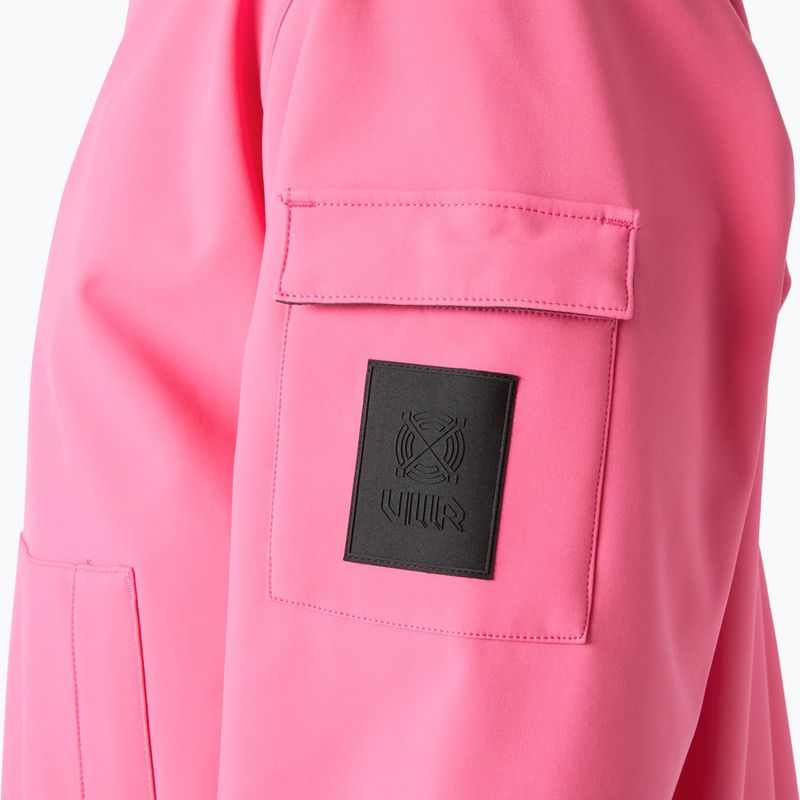 Geacă de schi Helly Hansen Ullr D Ridable Hoodie hot pink 6